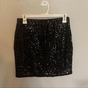 Bodycon Sparkly Skirt